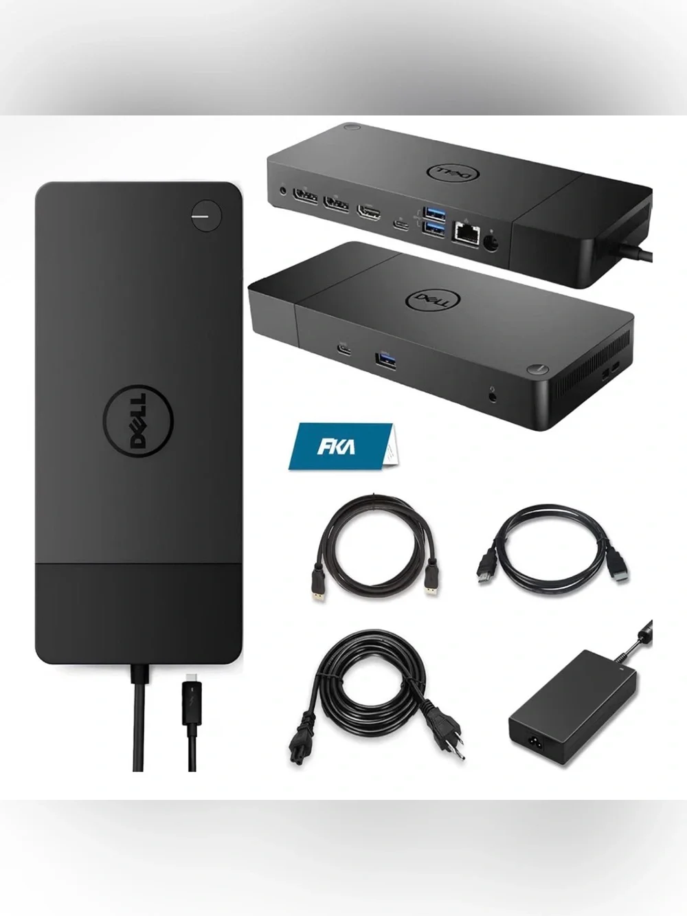 Dell WD19 180W Docking Station HDMI Dual DP 130W PD Dual Monitor Renewed